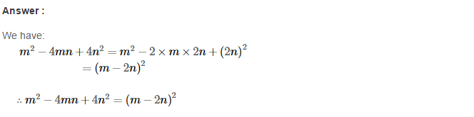 RS Aggarwal Solutions for Class 8 Maths Chapter 7–Factorisation Ex 7C Q16