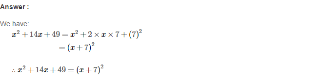 RS Aggarwal Solutions for Class 8 Maths Chapter 7–Factorisation Ex 7C Q2