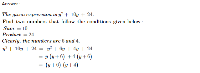 RS Aggarwal Solutions for Class 8 Maths Chapter 7–Factorisation Ex 7D Q2