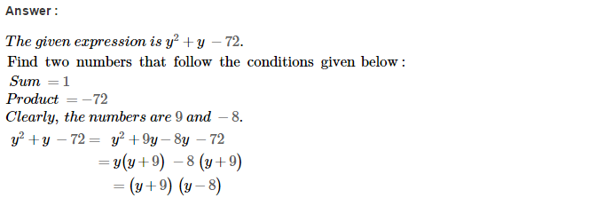 RS Aggarwal Solutions for Class 8 Maths Chapter 7–Factorisation Ex 7D Q20