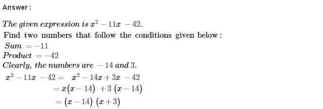 RS Aggarwal Solutions for Class 8 Maths Chapter 7–Factorisation Ex 7D Q24