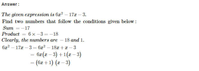 RS Aggarwal Solutions for Class 8 Maths Chapter 7–Factorisation Ex 7D Q41