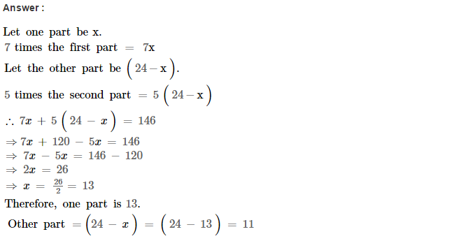 RS Aggarwal Solutions for Class 8 Maths Chapter 8–Linear Equations Ex 8B Q4