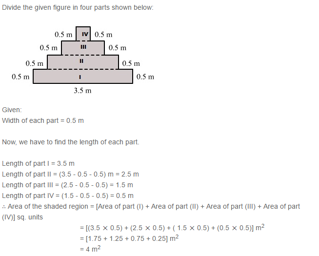 RS Aggarwal Solutions for Class 7 Maths Chapter 20–Mensuration Exercise 20B Q16