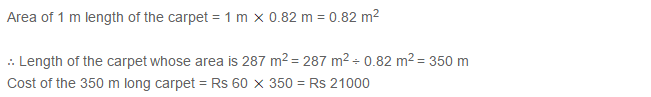 RS Aggarwal Solutions for Class 7 Maths Chapter 20–Mensuration Exercise 20B Q8