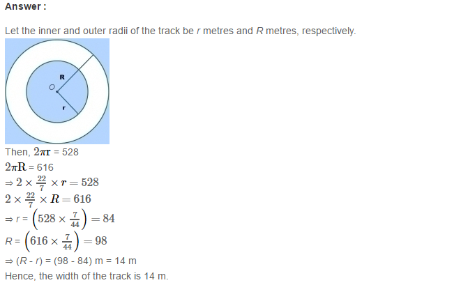 RS Aggarwal Solutions for Class 7 Maths Chapter 20–Mensuration Exercise 20E Q5