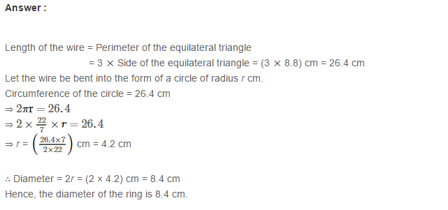 RS Aggarwal Solutions for Class 7 Maths Chapter 20–Mensuration Exercise 20E Q12