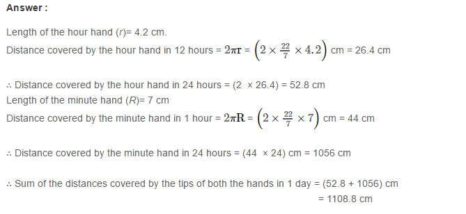 RS Aggarwal Solutions for Class 7 Maths Chapter 20–Mensuration Exercise 20E Q16