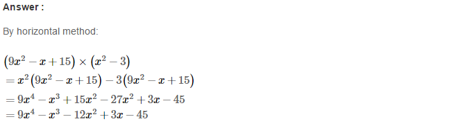 RS Aggarwal Solutions for Class 8 Maths Chapter 6–Operations on Algebraic Expressions Ex 6B Q20