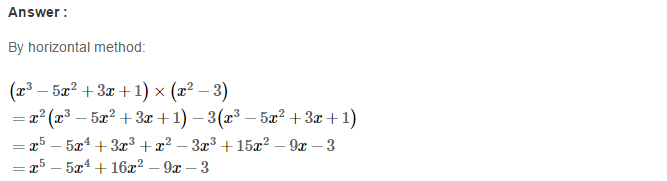 RS Aggarwal Solutions for Class 8 Maths Chapter 6–Operations on Algebraic Expressions Ex 6B Q22