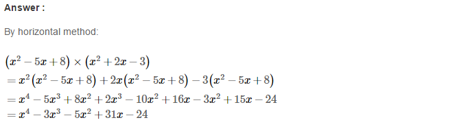 RS Aggarwal Solutions for Class 8 Maths Chapter 6–Operations on Algebraic Expressions Ex 6B Q24