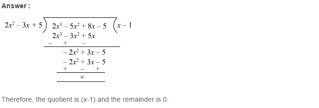 RS Aggarwal Solutions for Class 8 Maths Chapter 6–Operations on Algebraic Expressions Ex 6C Q14