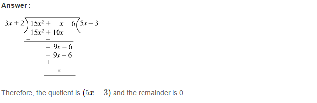 RS Aggarwal Solutions for Class 8 Maths Chapter 6–Operations on Algebraic Expressions Ex 6C Q6
