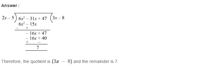 RS Aggarwal Solutions for Class 8 Maths Chapter 6–Operations on Algebraic Expressions Ex 6C Q8