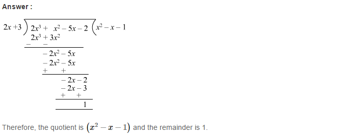 RS Aggarwal Solutions for Class 8 Maths Chapter 6–Operations on Algebraic Expressions Ex 6C Q9