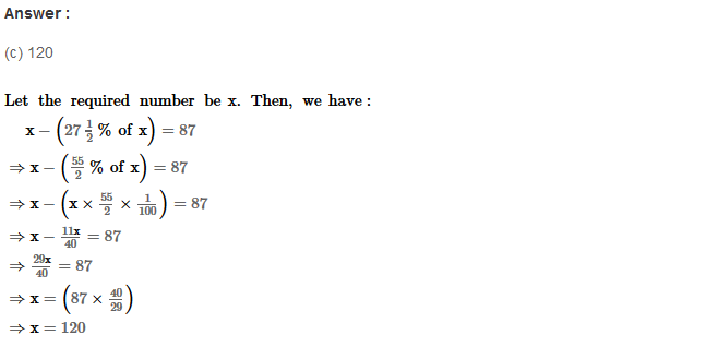 RS Aggarwal Solutions for Class 8 Maths Chapter 9–Percentage Ex 9B Q16