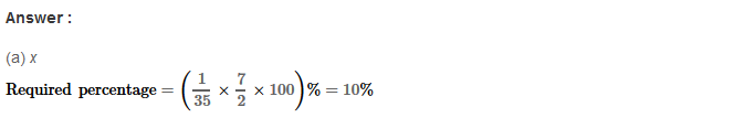 RS Aggarwal Solutions for Class 8 Maths Chapter 9–Percentage Ex 9B Q20