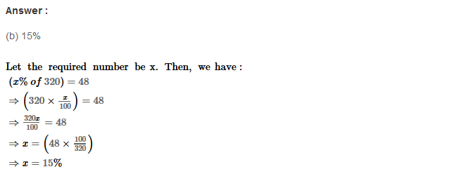 RS Aggarwal Solutions for Class 8 Maths Chapter 9–Percentage Ex 9C Q9