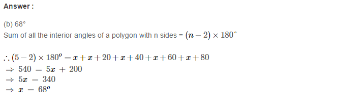 RS Aggarwal Solutions for Class 8 Maths Chapter 14–Polygons Ex 14B Q6