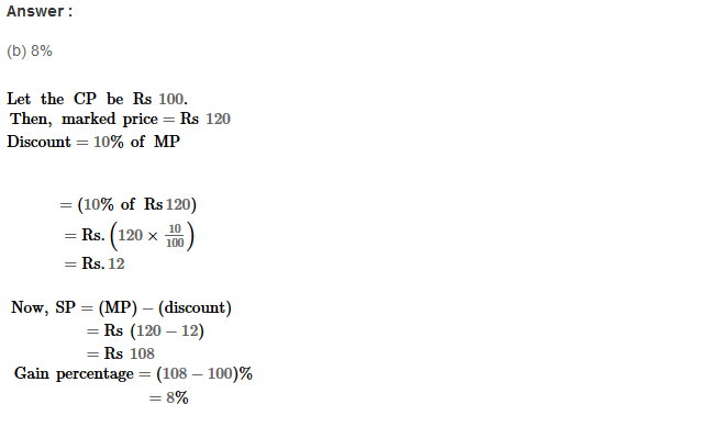 RS Aggarwal Solutions for Class 8 Maths Chapter 10–Profit and Loss Ex 10D Q19