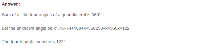RS Aggarwal Solutions for Class 8 Maths Chapter 15–Quadrilaterals Q4