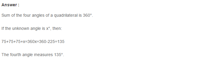 RS Aggarwal Solutions for Class 8 Maths Chapter 15–Quadrilaterals Q6