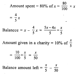 RS Aggarwal Solutions for Class 7 Maths Chapter 10–Percentage Ex 10B Question 18
