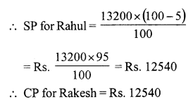 RS Aggarwal Solutions for Class 7 Maths Chapter 11–Profit and Loss Ex 11A Question 9