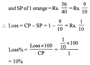 RS Aggarwal Solutions for Class 7 Maths Chapter 11–Profit and Loss Ex 11A Question 21
