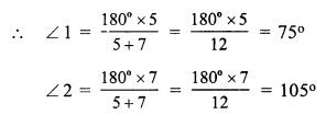 RS Aggarwal Solutions for Class 7 Maths Chapter 14–Properties of Parallel Lines Question 2