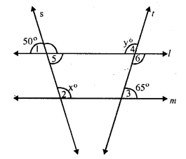 RS Aggarwal Solutions for Class 7 Maths Chapter 14–Properties of Parallel Lines Question 4