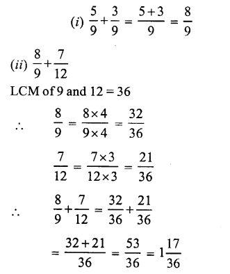 RS Aggarwal Solutions for Class 7 Maths Chapter 2–Fractions Ex 2A Question 5