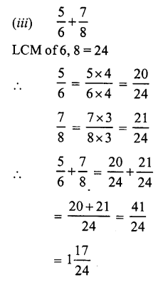 RS Aggarwal Solutions for Class 7 Maths Chapter 2–Fractions Ex 2A Question 5