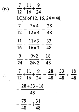 RS Aggarwal Solutions for Class 7 Maths Chapter 2–Fractions Ex 2A Question 5