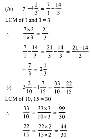 RS Aggarwal Solutions for Class 7 Maths Chapter 2–Fractions Ex 2A Question 6