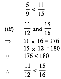 RS Aggarwal Solutions for Class 7 Maths Chapter 2–Fractions Ex 2A Question 1