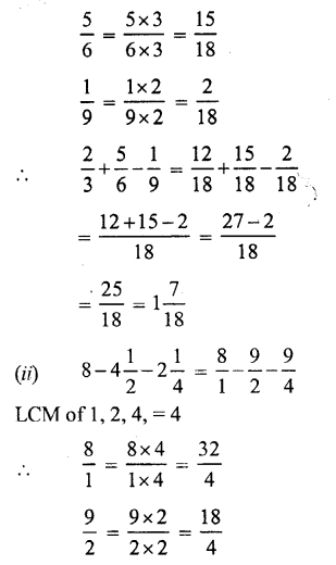 RS Aggarwal Solutions for Class 7 Maths Chapter 2–Fractions Ex 2A Question 7