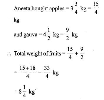 RS Aggarwal Solutions for Class 7 Maths Chapter 2–Fractions Ex 2A Question 8