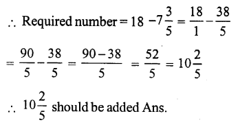 RS Aggarwal Solutions for Class 7 Maths Chapter 2–Fractions Ex 2A Question 11