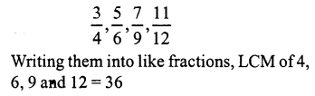 RS Aggarwal Solutions for Class 7 Maths Chapter 2–Fractions Ex 2A Question 2