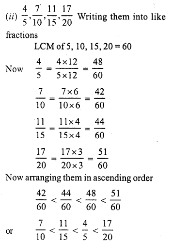 RS Aggarwal Solutions for Class 7 Maths Chapter 2–Fractions Ex 2A Question 2