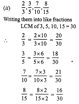 RS Aggarwal Solutions for Class 7 Maths Chapter 2–Fractions Ex 2A Question 3