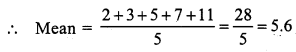 RS Aggarwal Solutions for Class 7 Maths Chapter 21–Collection and Organisation of Data (Mean, Median, and Mode) Ex 21A Question 9