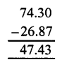 RS Aggarwal Solutions for Class 7 Maths Chapter 3–Decimals Ex 3B Question 21