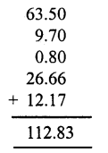 RS Aggarwal Solutions for Class 7 Maths Chapter 3–Decimals Ex 3B Question 3