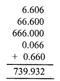 RS Aggarwal Solutions for Class 7 Maths Chapter 3–Decimals Ex 3B Question 7