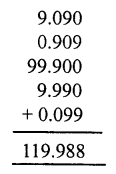 RS Aggarwal Solutions for Class 7 Maths Chapter 3–Decimals Ex 3B Question 8