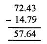 RS Aggarwal Solutions for Class 7 Maths Chapter 3–Decimals Ex 3B Question 9
