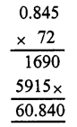 RS Aggarwal Solutions for Class 7 Maths Chapter 3–Decimals Ex 3C Question 13