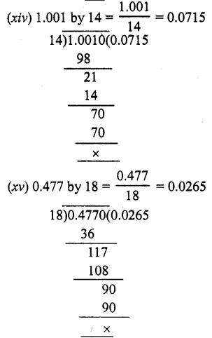 RS Aggarwal Solutions for Class 7 Maths Chapter 3–Decimals Ex 3D Question 5